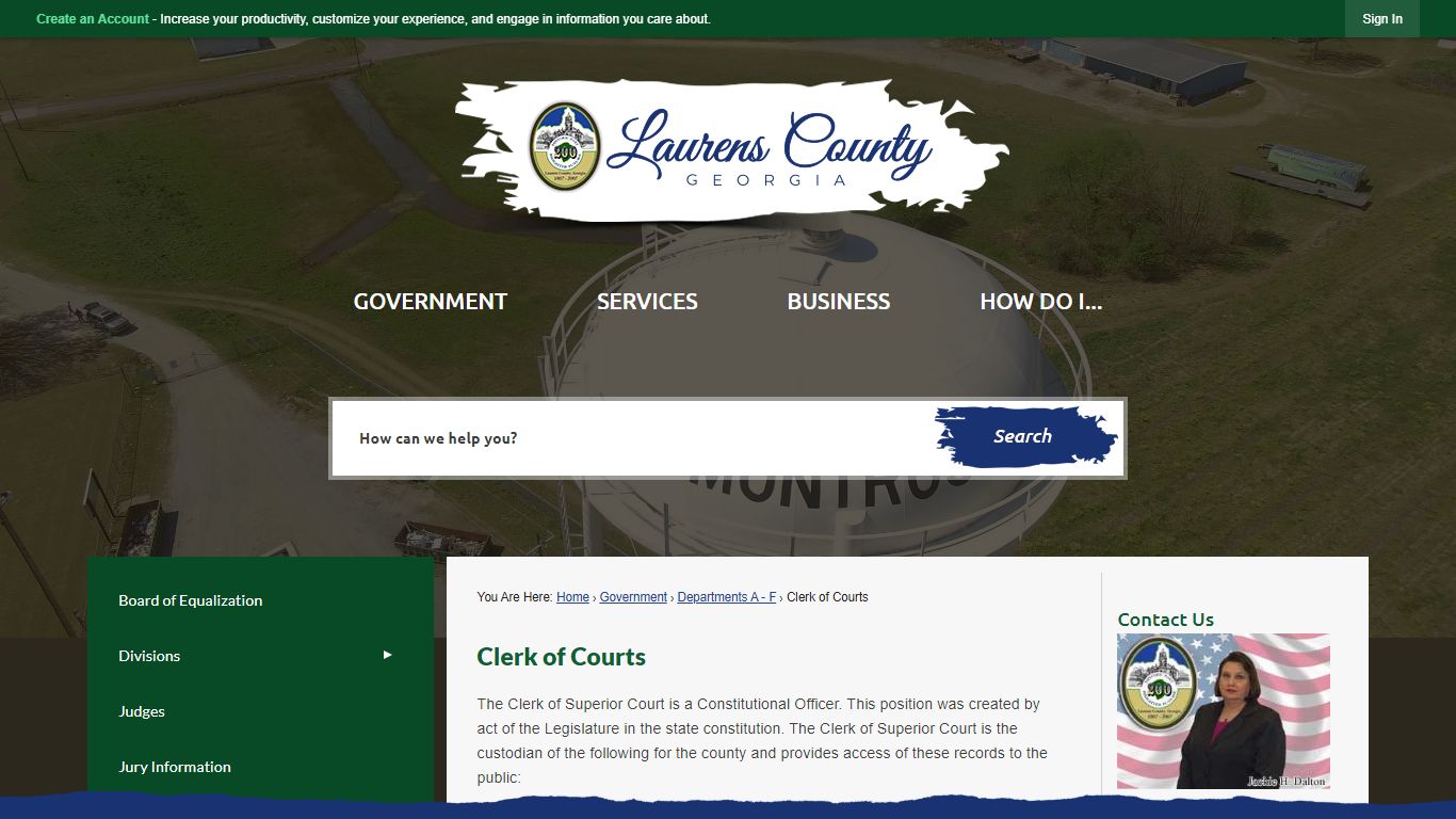Clerk of Courts | Laurens County, GA